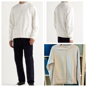 Albam brand White Crewneck Sweatshirt Jumper